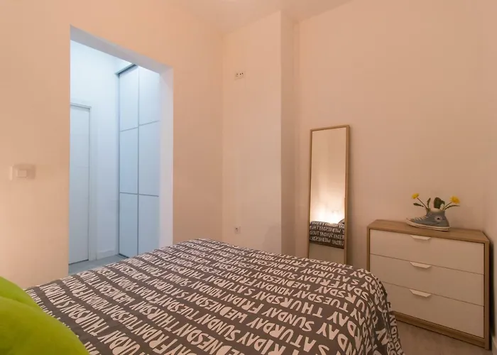 Coqueto En El Centro De شقة *